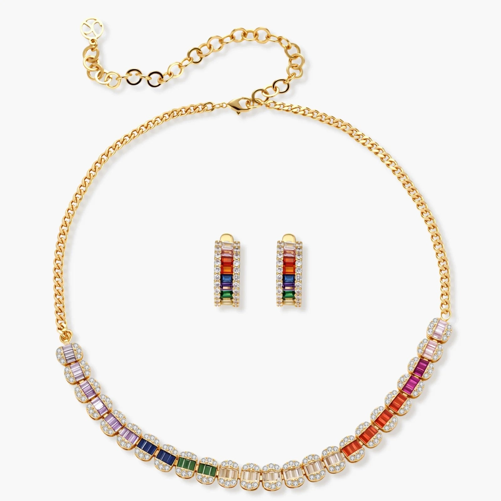 Rainbow Spectrum Jewelry Set