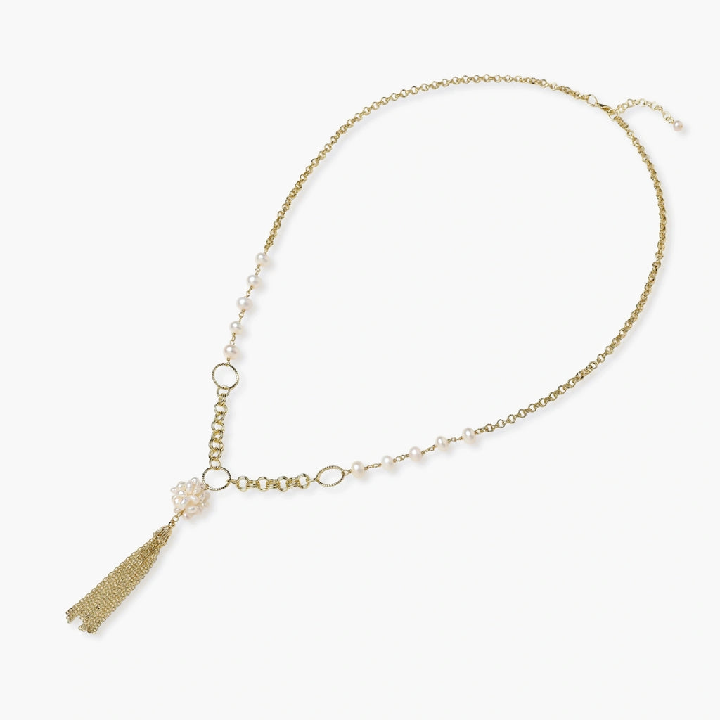 Pearl Tassel Dreams Necklace