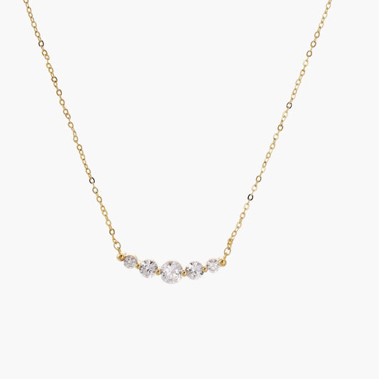 Golden Arc Necklace