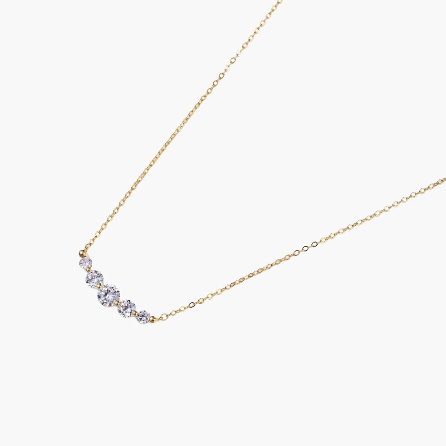 Golden Arc Necklace