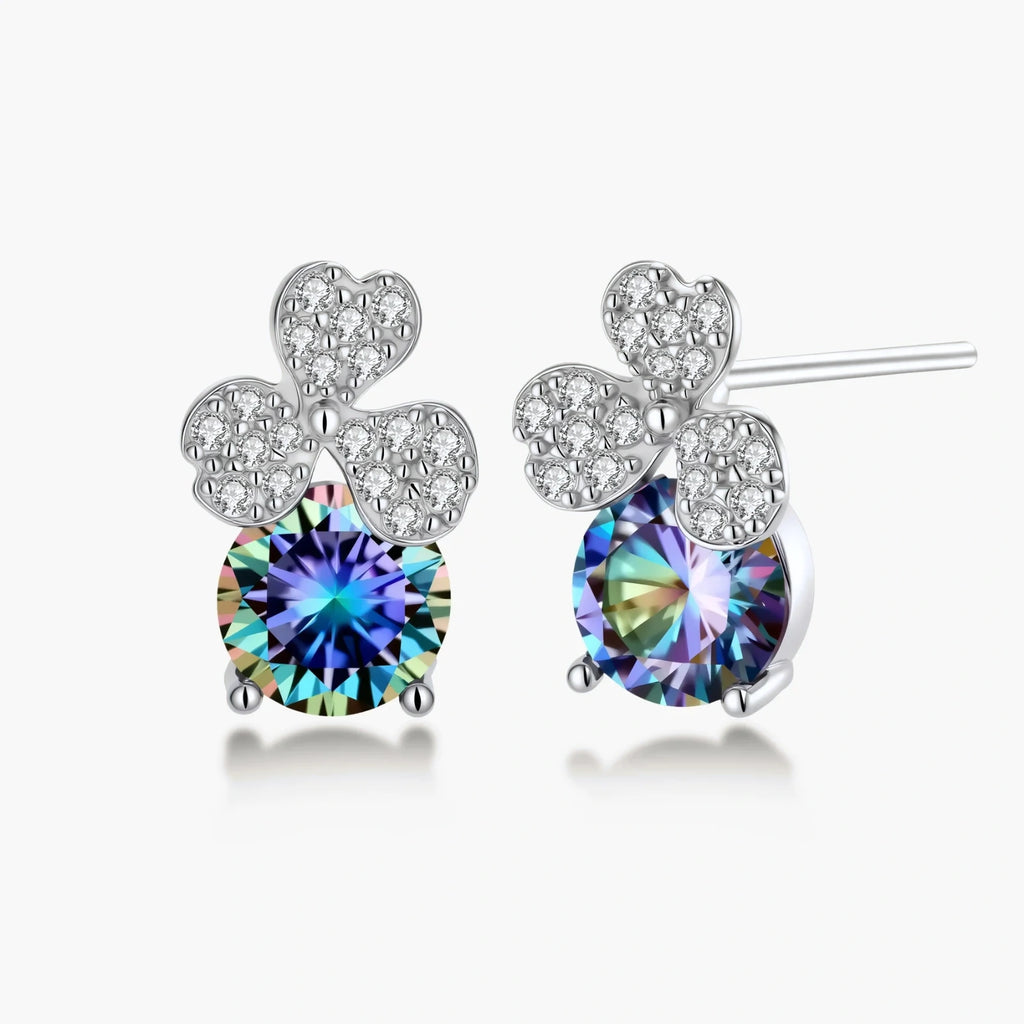 Lucky Clover Moissanite Set