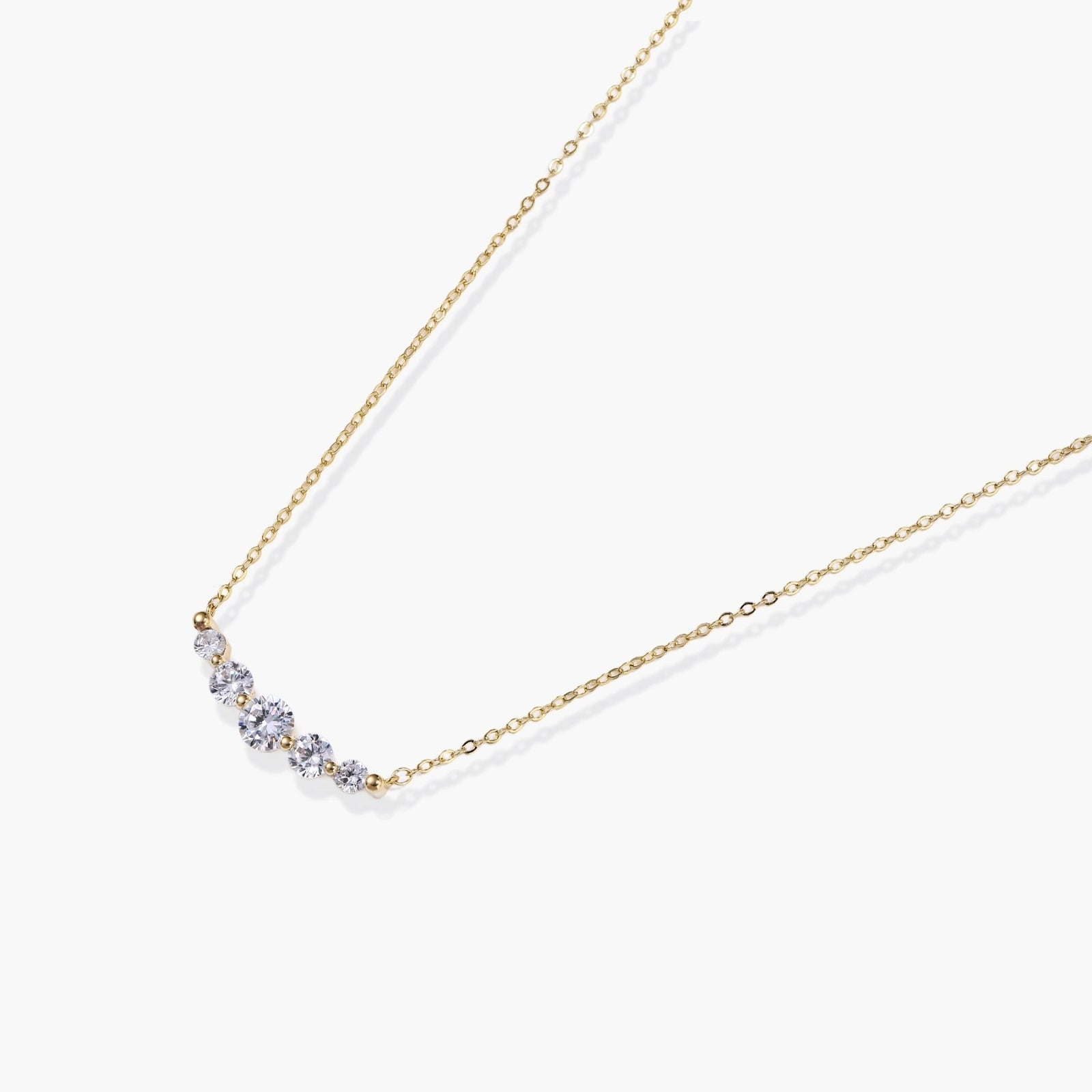 Golden Arc Necklace