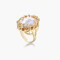 Baroque Pearl Crown Ring