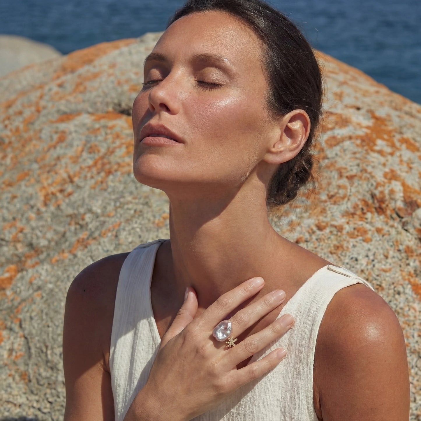 Athena Moon Ring