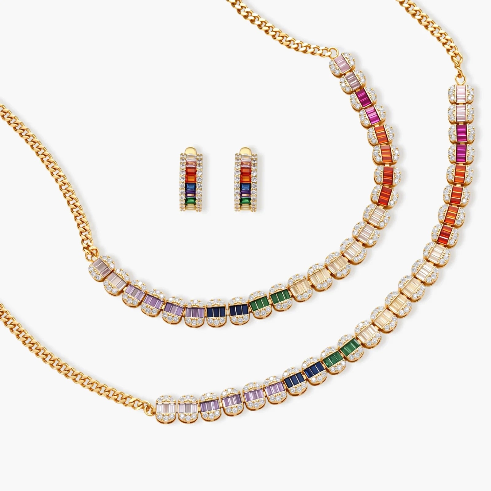 Rainbow Spectrum Jewelry Set