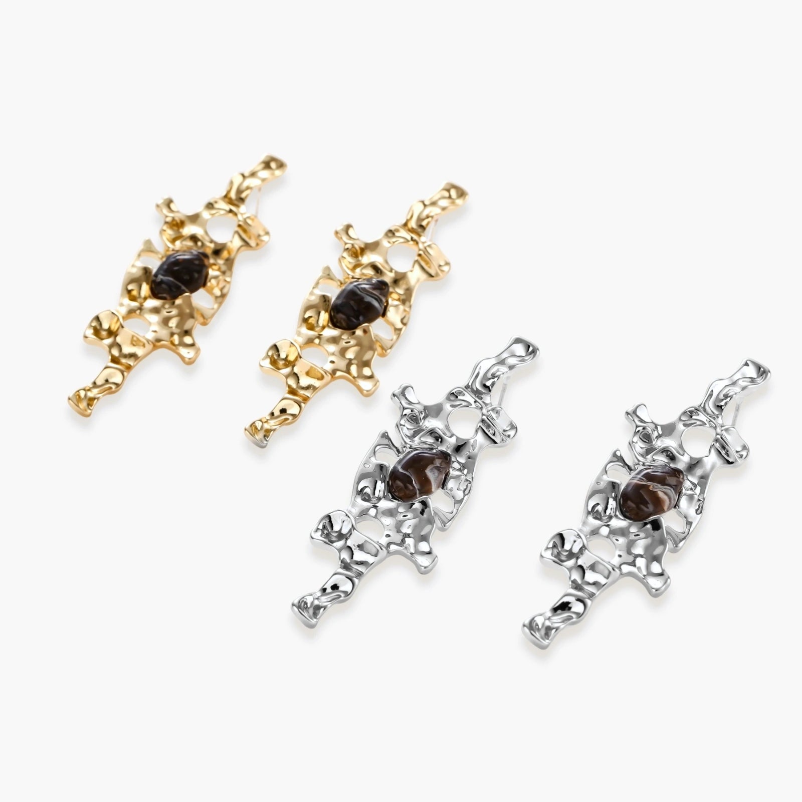 Liquid Gold Flow Earrings