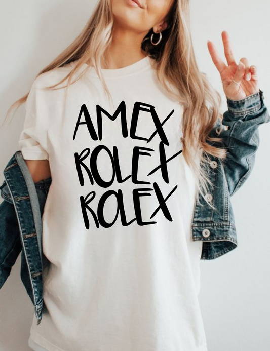 Amex Rolex T-Shirt