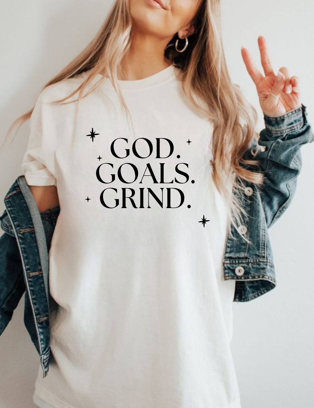 God Goals Grind Tee